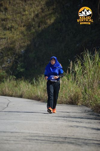 Race photo from Kelud Vertical Challenge 2024