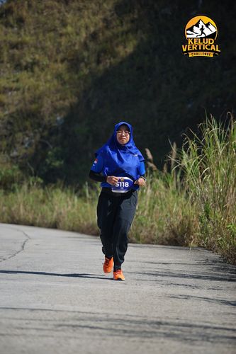 Race photo from Kelud Vertical Challenge 2024