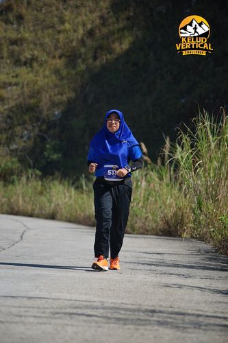 Race photo from Kelud Vertical Challenge 2024