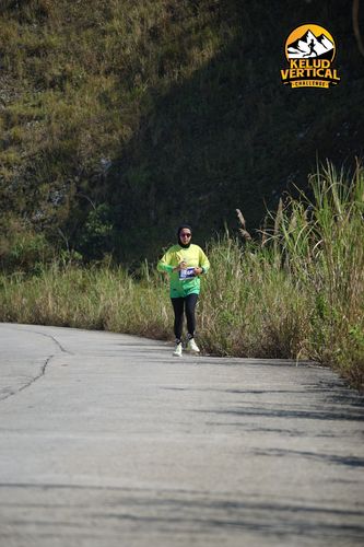 Race photo from Kelud Vertical Challenge 2024