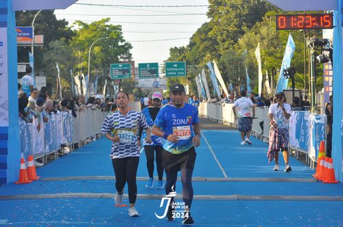 Race photo from Jabar Run 10K 2024