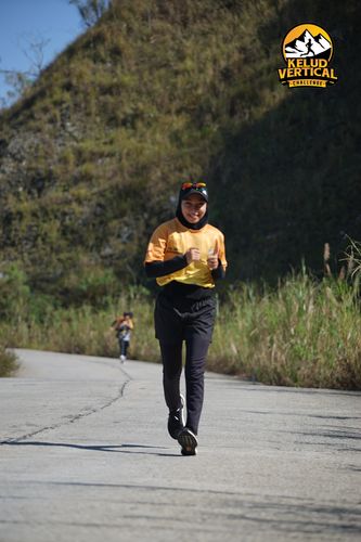 Race photo from Kelud Vertical Challenge 2024