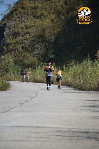 Race photo from Kelud Vertical Challenge 2024