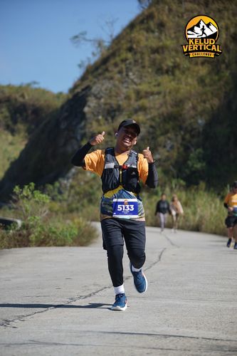 Race photo from Kelud Vertical Challenge 2024