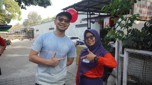 Race photo from Happy One Decade Unpad Runner