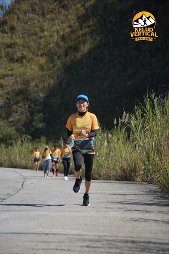 Race photo from Kelud Vertical Challenge 2024