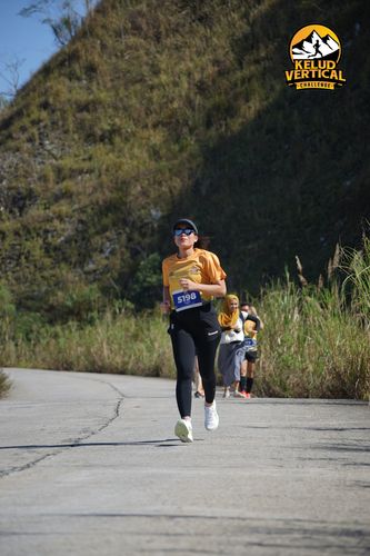 Race photo from Kelud Vertical Challenge 2024