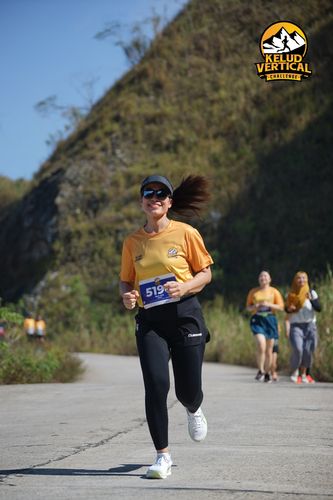 Race photo from Kelud Vertical Challenge 2024