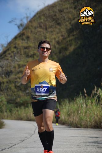 Race photo from Kelud Vertical Challenge 2024