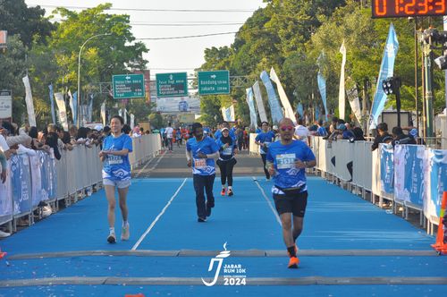 Race photo from Jabar Run 10K 2024