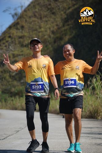 Race photo from Kelud Vertical Challenge 2024