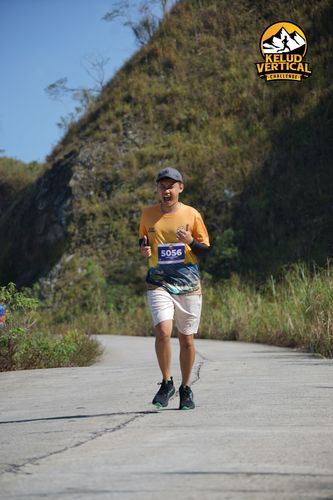 Race photo from Kelud Vertical Challenge 2024
