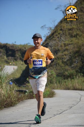 Race photo from Kelud Vertical Challenge 2024