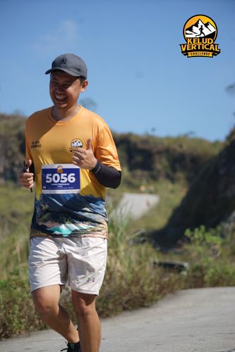 Race photo from Kelud Vertical Challenge 2024
