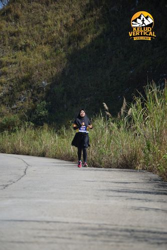 Race photo from Kelud Vertical Challenge 2024