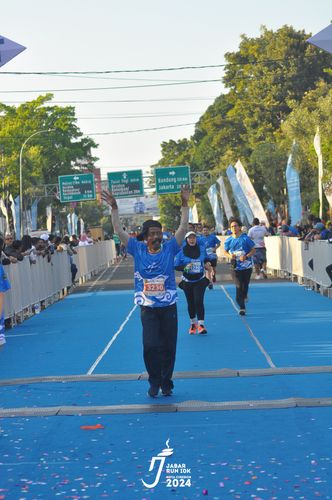 Race photo from Jabar Run 10K 2024