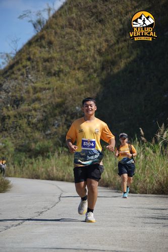 Race photo from Kelud Vertical Challenge 2024