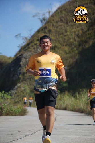 Race photo from Kelud Vertical Challenge 2024