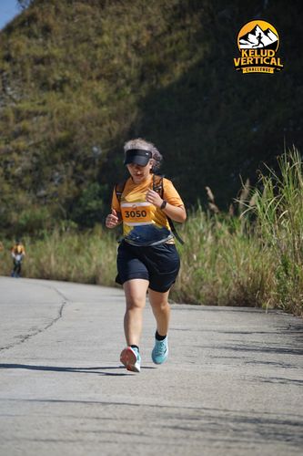 Race photo from Kelud Vertical Challenge 2024