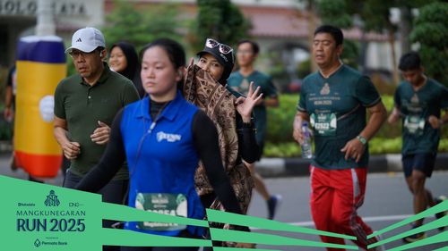 Race photo from Mangkunegaran Run 2025