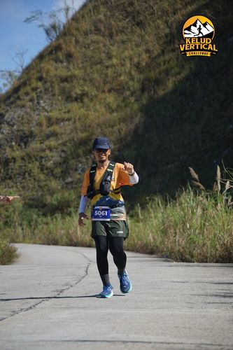 Race photo from Kelud Vertical Challenge 2024