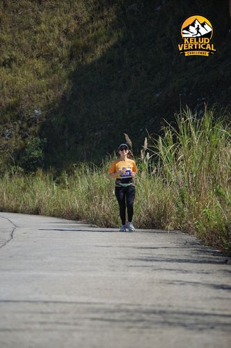 Race photo from Kelud Vertical Challenge 2024