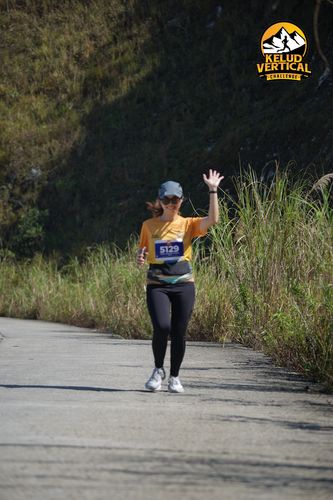 Race photo from Kelud Vertical Challenge 2024