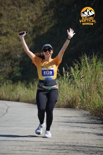 Race photo from Kelud Vertical Challenge 2024