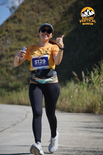 Race photo from Kelud Vertical Challenge 2024