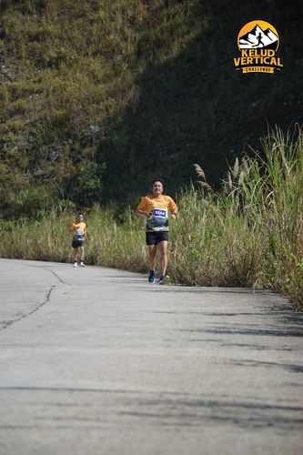 Race photo from Kelud Vertical Challenge 2024