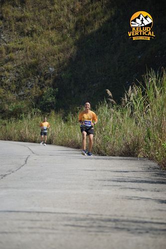 Race photo from Kelud Vertical Challenge 2024