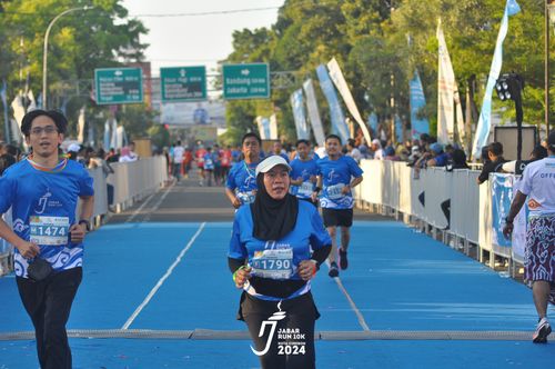 Race photo from Jabar Run 10K 2024