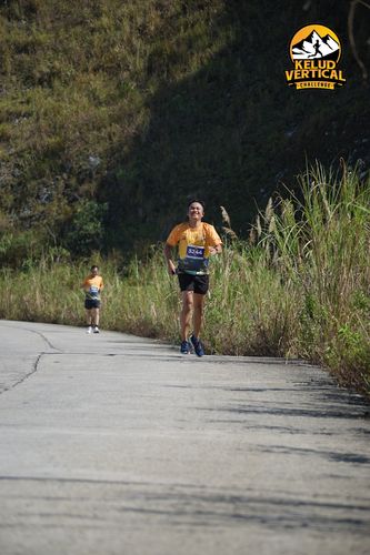 Race photo from Kelud Vertical Challenge 2024