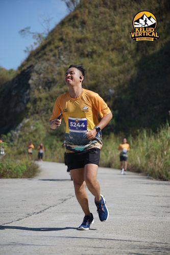 Race photo from Kelud Vertical Challenge 2024