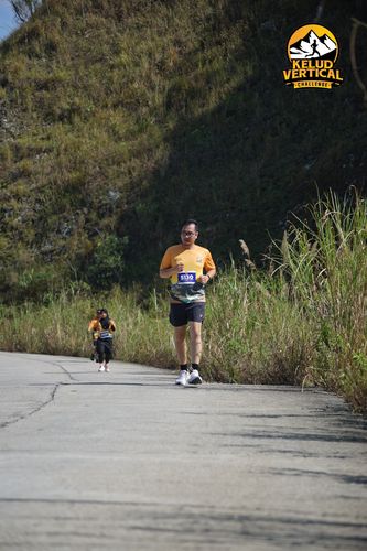 Race photo from Kelud Vertical Challenge 2024