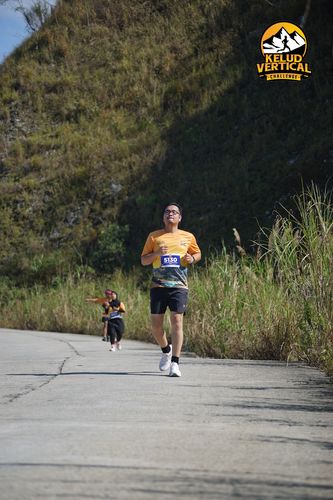 Race photo from Kelud Vertical Challenge 2024