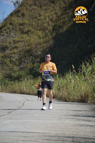 Race photo from Kelud Vertical Challenge 2024
