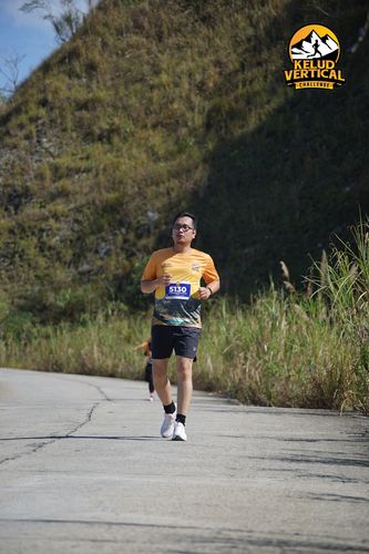 Race photo from Kelud Vertical Challenge 2024
