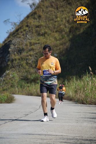 Race photo from Kelud Vertical Challenge 2024