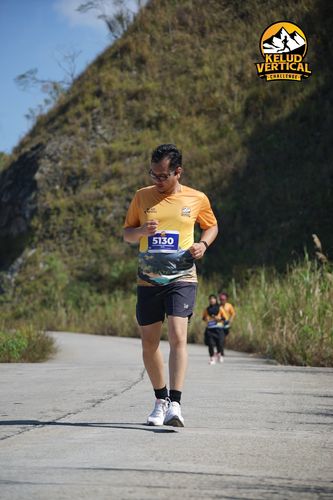 Race photo from Kelud Vertical Challenge 2024