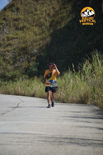 Race photo from Kelud Vertical Challenge 2024