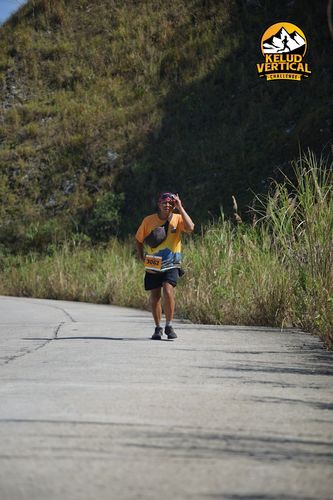 Race photo from Kelud Vertical Challenge 2024