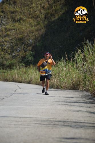 Race photo from Kelud Vertical Challenge 2024