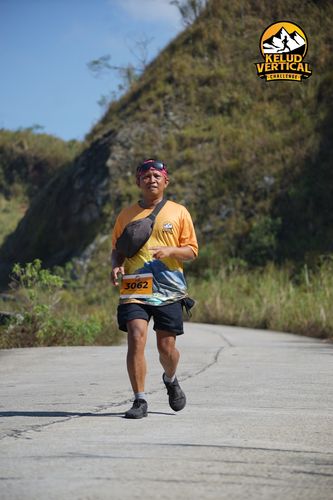 Race photo from Kelud Vertical Challenge 2024