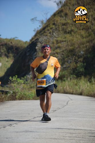 Race photo from Kelud Vertical Challenge 2024