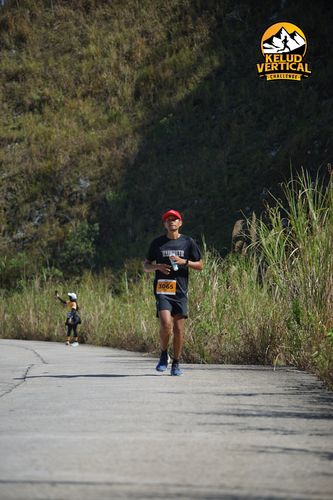 Race photo from Kelud Vertical Challenge 2024