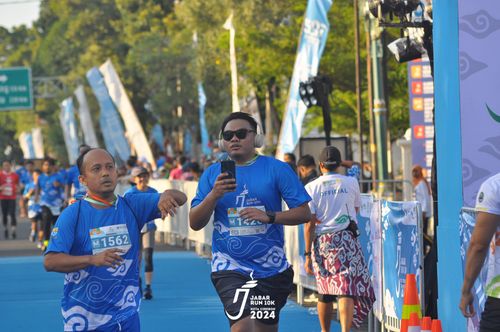 Race photo from Jabar Run 10K 2024
