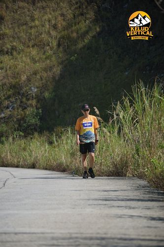 Race photo from Kelud Vertical Challenge 2024