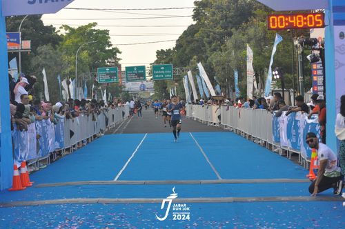 Race photo from Jabar Run 10K 2024
