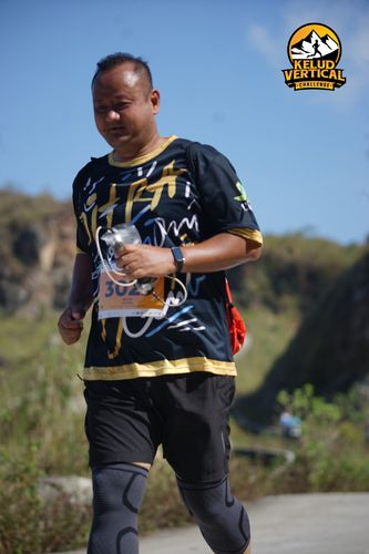 Race photo from Kelud Vertical Challenge 2024